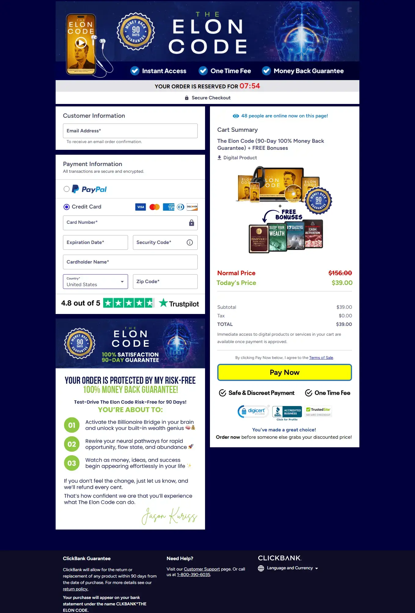 Order The Elon Code Now – Risk-Free Discount